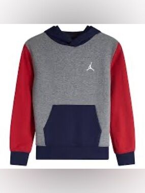 Nike Air Jordan colorblock hoodie 8-10 years